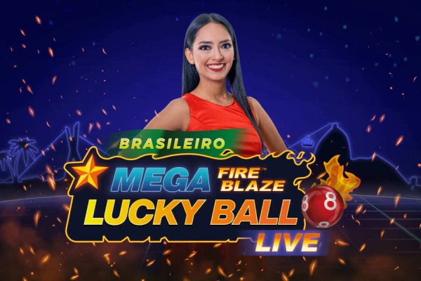 Mega Fire Blaze Lucky Ball Brasileiro